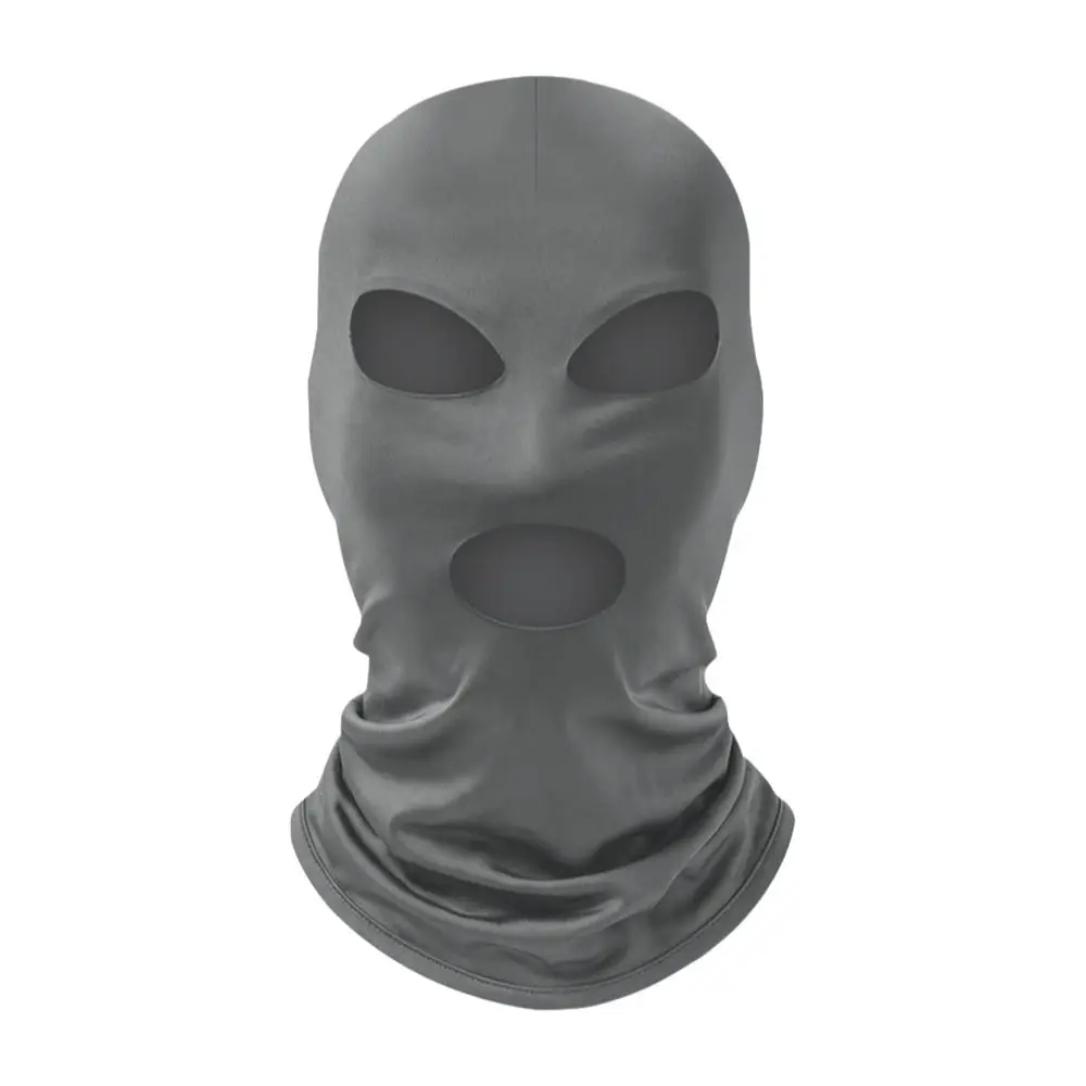 Modische Schnelltrocknende Balaclava Gesichtsmaske Eisseide Sonnenschutz Vollgesichtsmaske Atmungsaktive Motorradmaske Sommer – Detail 11