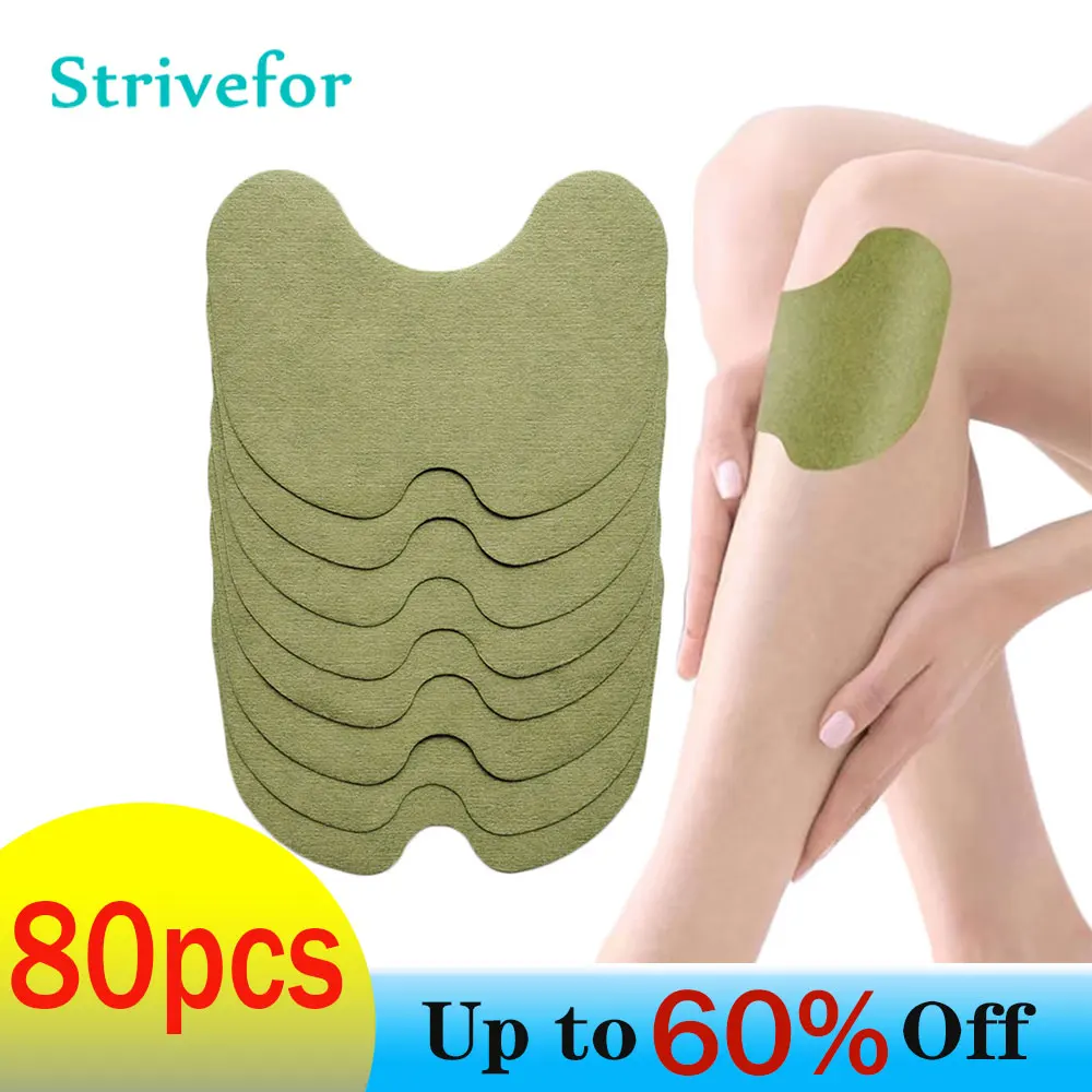 

80 шт. согревающих пластырей для коленей, шеи, плеч, спины, для поддержки коленей при занятиях спортом, для офисных работников, для домашнего использования, универсальные, прочные.