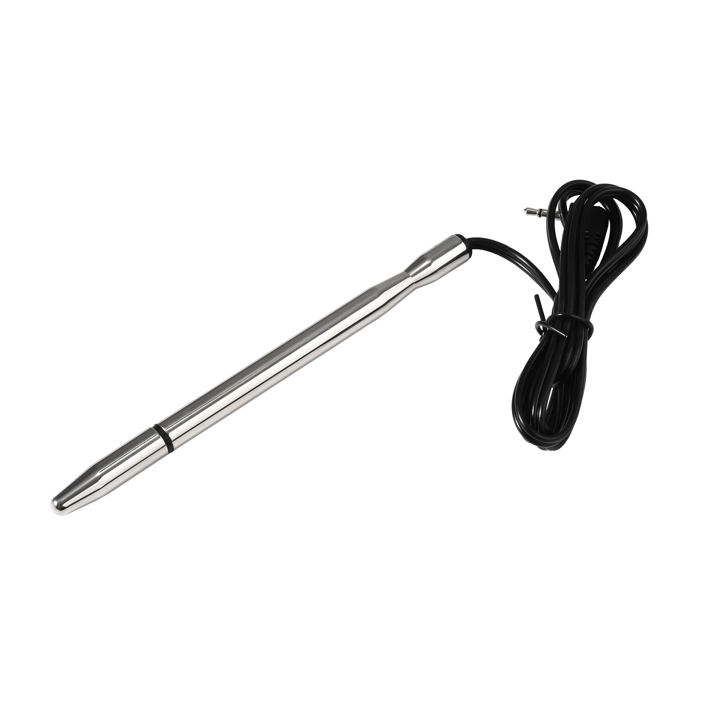 Male Stainless Steel Penis Plug Electric Stimulation Urethral Catheter Bi-polar Electro Shock Metal Penis Plug Dilator Sex Toy