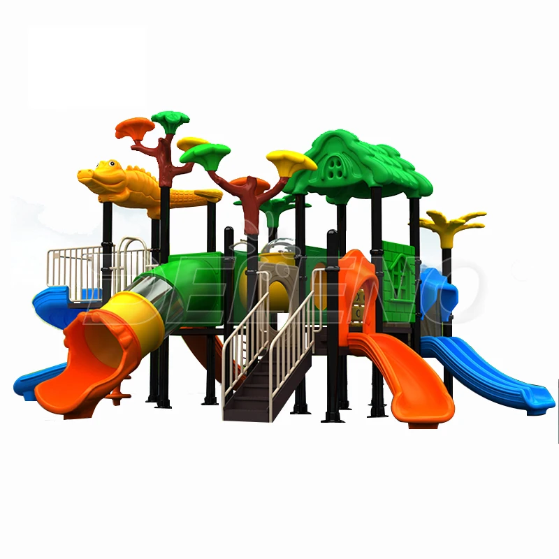 Multi-functional Outdoor Kids Gym Children Play Equipment Swing Climbing Outdoor Slide Playground Equipment
