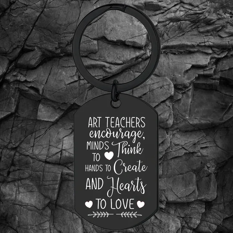 

Art Teacher Keychain Teacher Appreciation Gift,Thank You gift Key Rings Art Teacher birthday chrismas Gifts