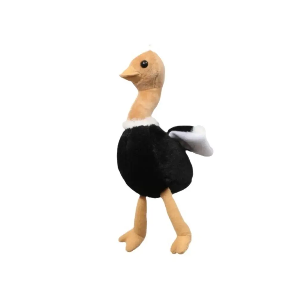 

Rooster Soft Ostrich Cute Design Kawaii Style Cartoon Pendant Sweet Style Keychain Car Bag Decor