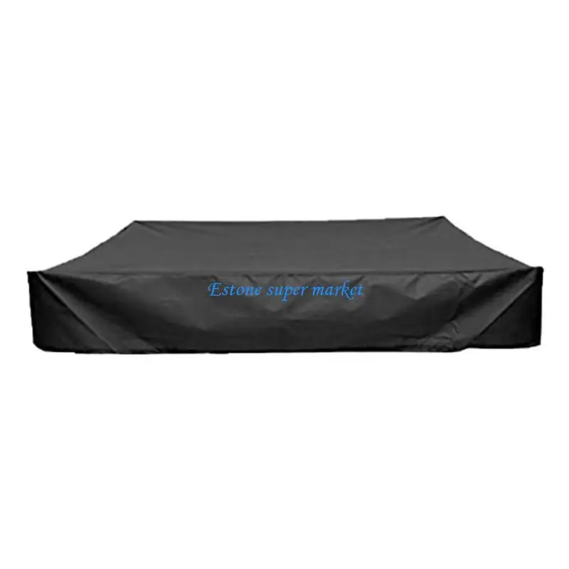 090B Square Sandboxes Sandpit Lid with Easy Cleaning Feature Maintain Clean and Neat Sandpit for Home Backyard Play Areas