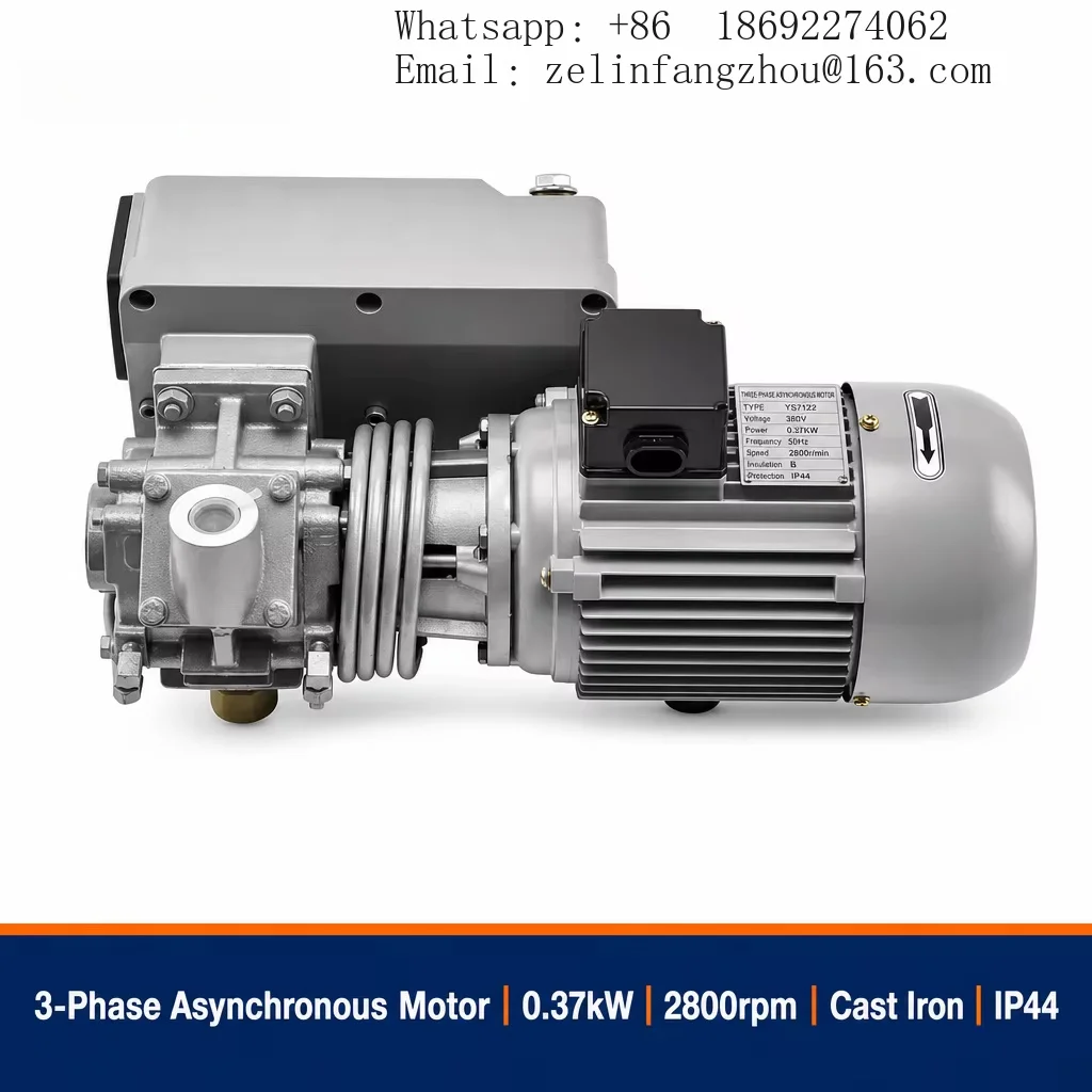 0.37KW 2HP 380V Cast Iron 3 Phase Asynchronous Motor Pump 2800RPM IP44 YS7122 Direct Drive Hydraulic Unit Heavy Duty