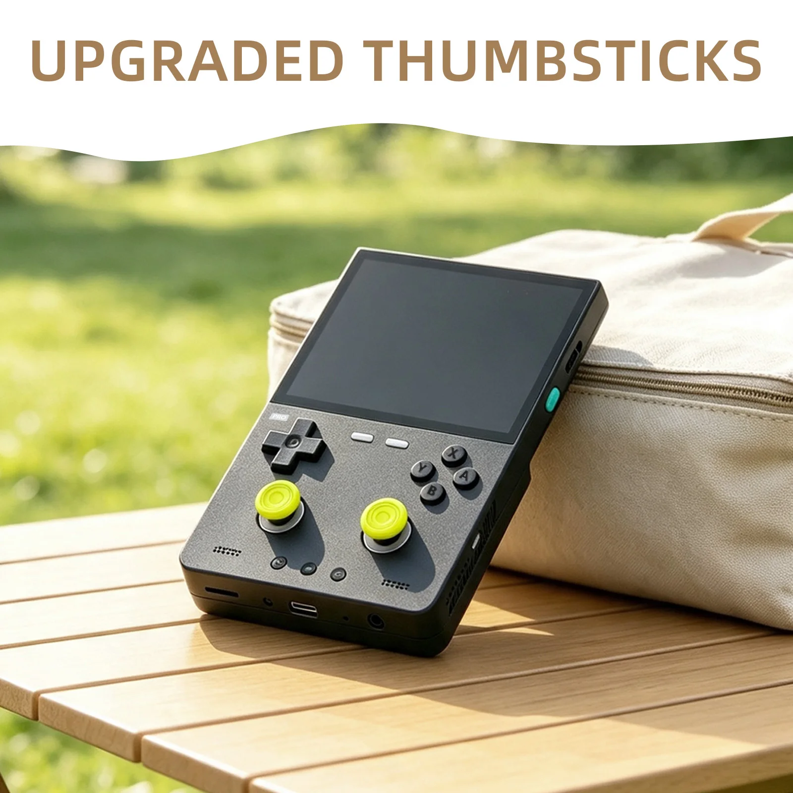 Multi‑Color Solid Color Joystick Cover Replacement Thumbstick Cap For TRIMUI BRICK PRO Retro Handheld Gaming Console