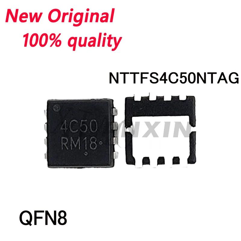 5-10/PCS New Original NTTFS4C50NTAG Screen printing 4C50 Nchannel QFN8  In Stock