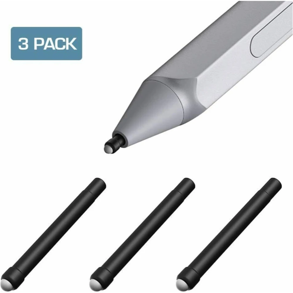 3Pcs Pen Tips Pencil Nibs For Microsoft Surface Pro 2017/ Pro Writing Drawing Replacement Kit Set