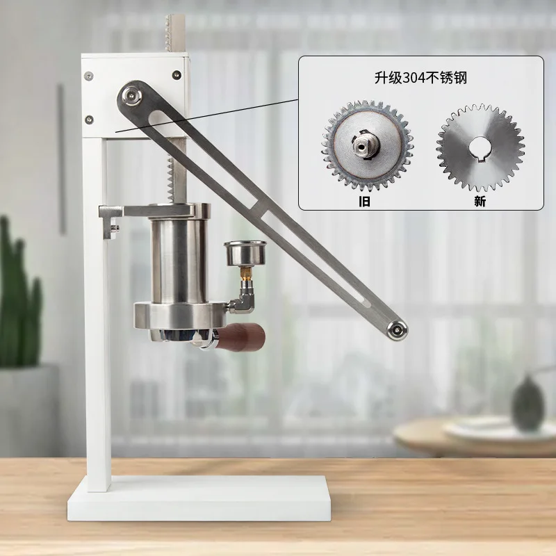 Commercial Home Extraction Variable Pressure Lever Coffee Maker Hand-Pressed Coffee Machine Manual Espresso