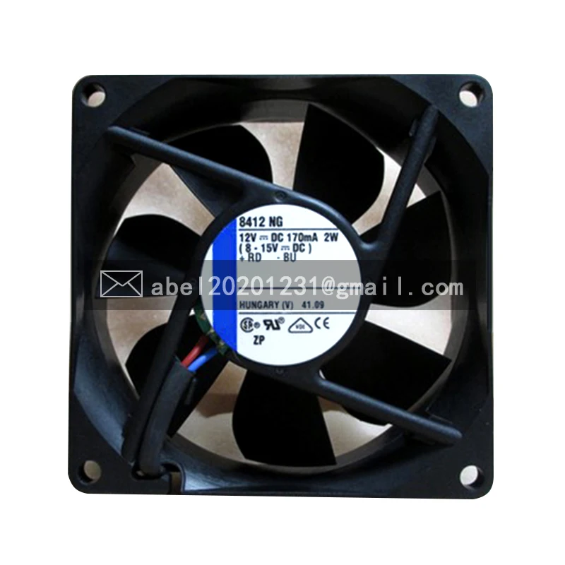 

BRAND NEW ORIGINAL 8412NG 8412 NG DC 12V COOLING FAN 8025 80*80*25 MM