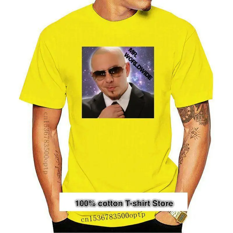 Camiseta de diseño Mr.World/Pitbull/mr. World, pitbull, miami singer music