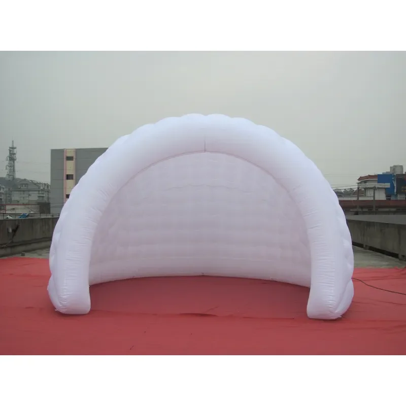 Inflatable Cube Event Tents Waterproof Portable Shelter Camp Outdoor Advertising Igloo PVC/Nylon Customizable Size 1