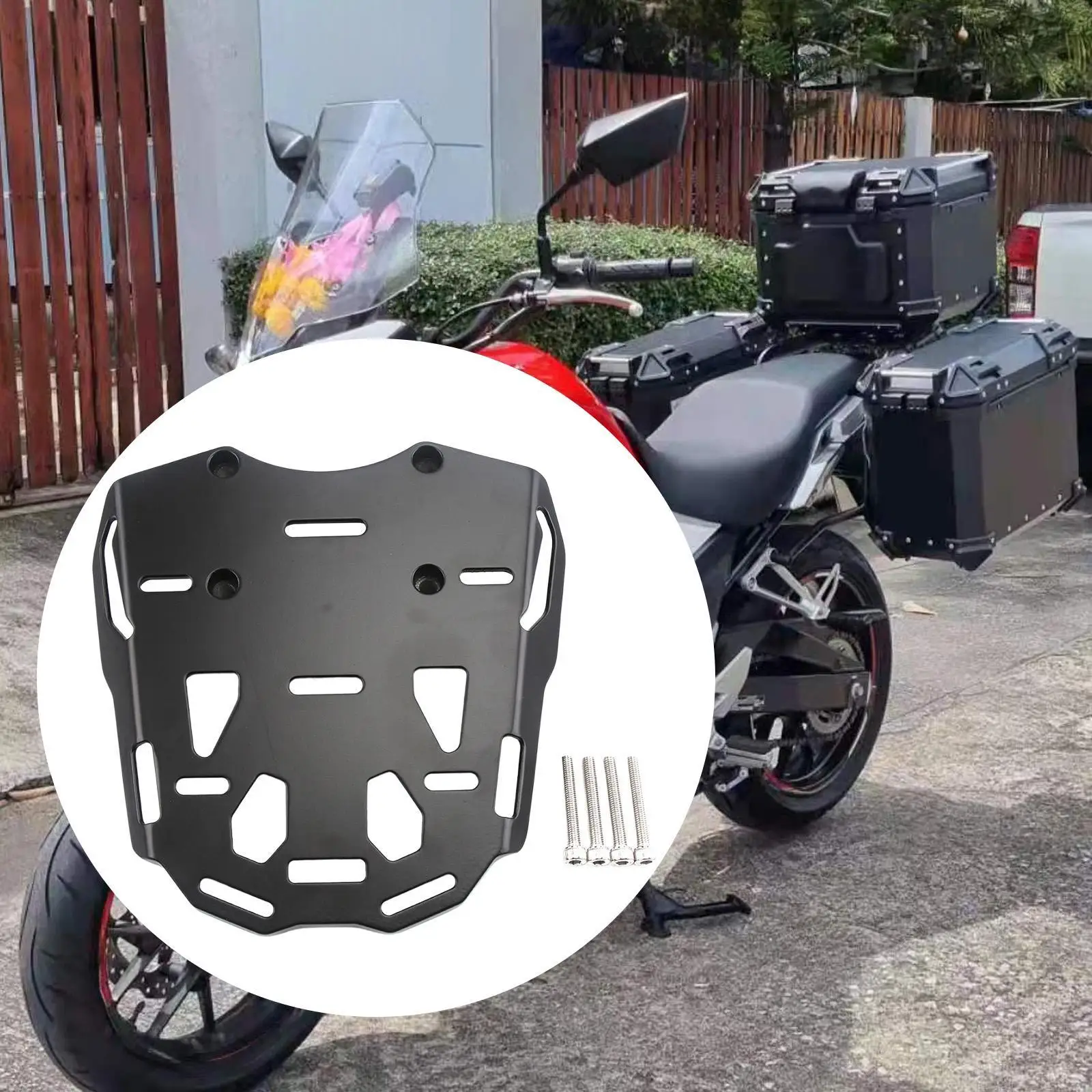 

Задний багажник для мотоцикла, задний багажник, простая в установке полка, аксессуары для мотоциклов для Honda Pcx150 2014-2020 гг.