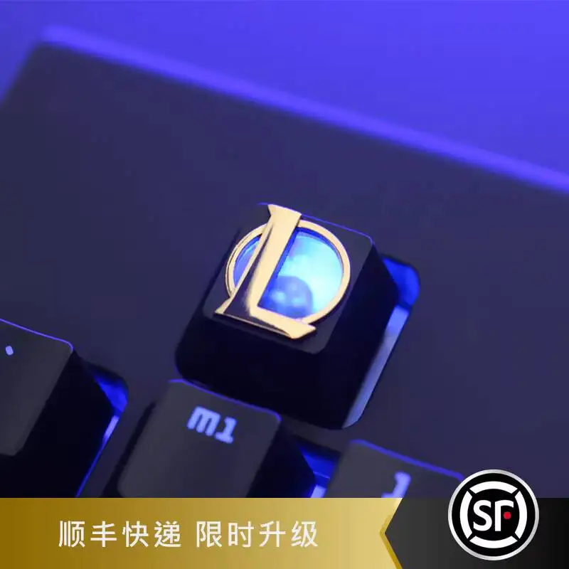 Customized Game Peripheral Logo Icon Mechanical Keyboard Zinc Aluminum Alloy Metal Personalized Keycap Key