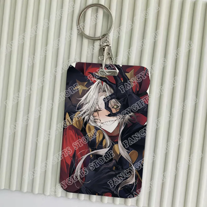 The Freak Circus Keychain Card Holder Keychains Holders Bank Bus ID Credit Cards Key Ring Chains