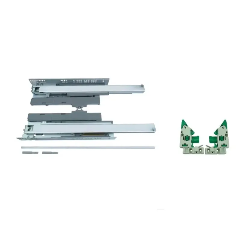 Full Extension Soft Closing with Touch Open Under Mount Drawer Slide Rail