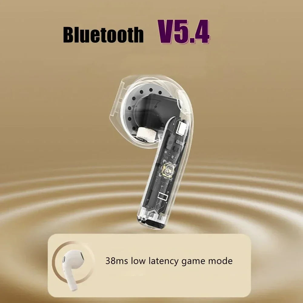 TWS Wireless Headphones Earphone Bluetooth Compatible 5.0 Waterproof Headset with Mic for  Android PC Gaming Earbuds