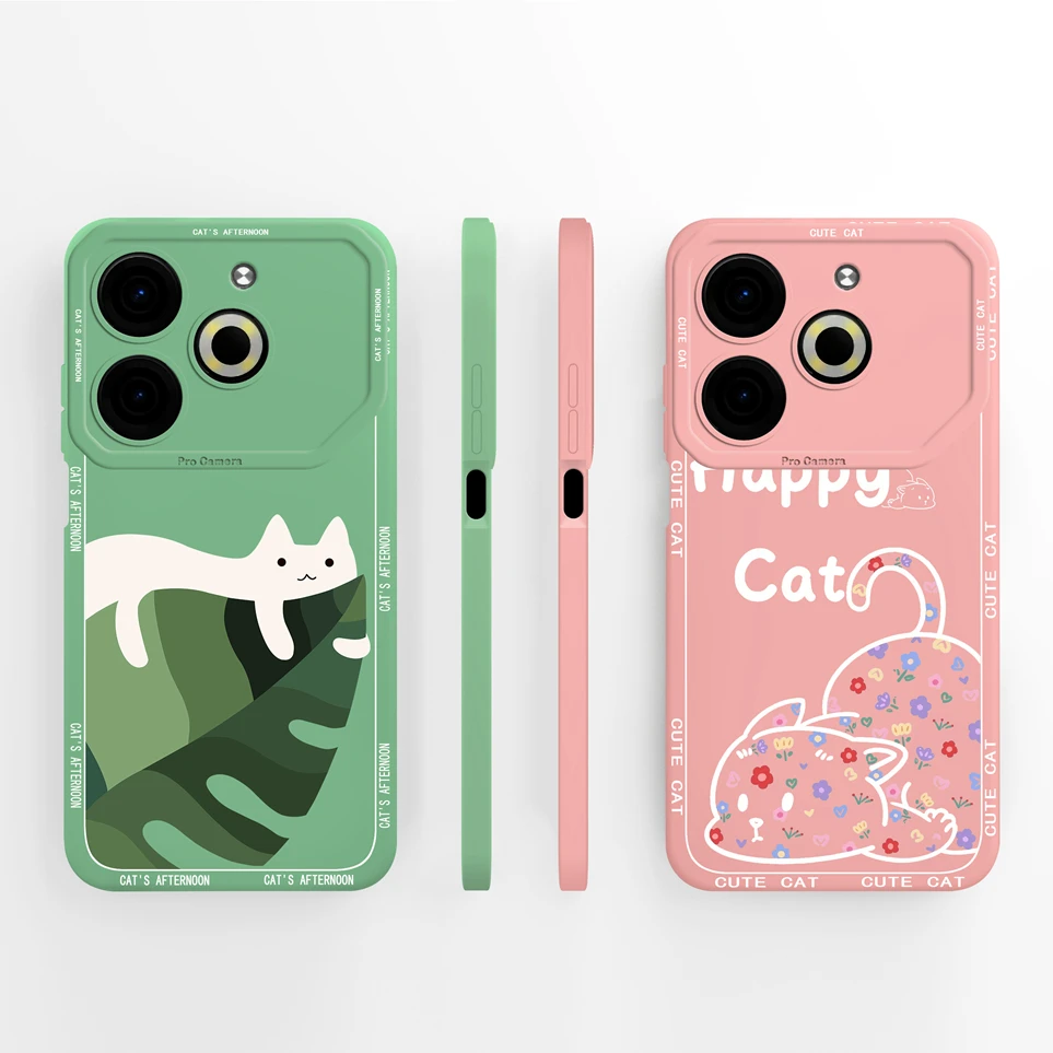 Coque For Tecno Pova 6 Neo Funda Pova6 Case Pretty Butterfly Soft Silicone Protective Shell For  6Neo Cases Pova 6Pro Back Cover
