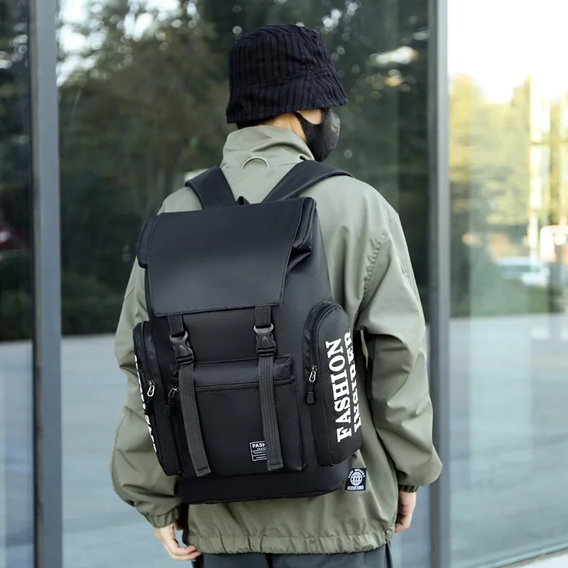 Mochilas De Hombre Large Capacity Travel Bag Men\'s Backpack Multifunctional Casual Business Laptop School Bag Can Be Boarded