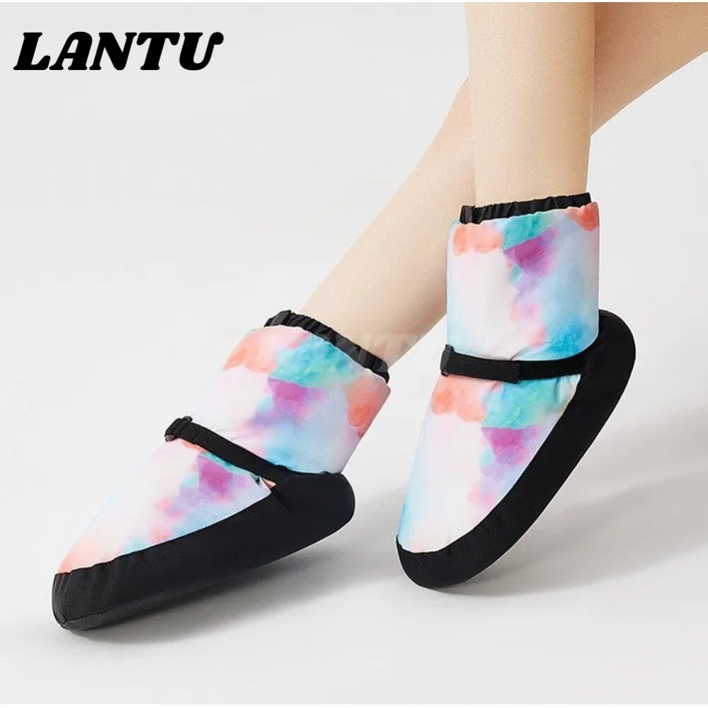 Winter Essential Dance & Yoga Warm Shoes Must-Have Non-Slip Lightweight Foldable No Bulky Warm Lining for Studio Home Practice