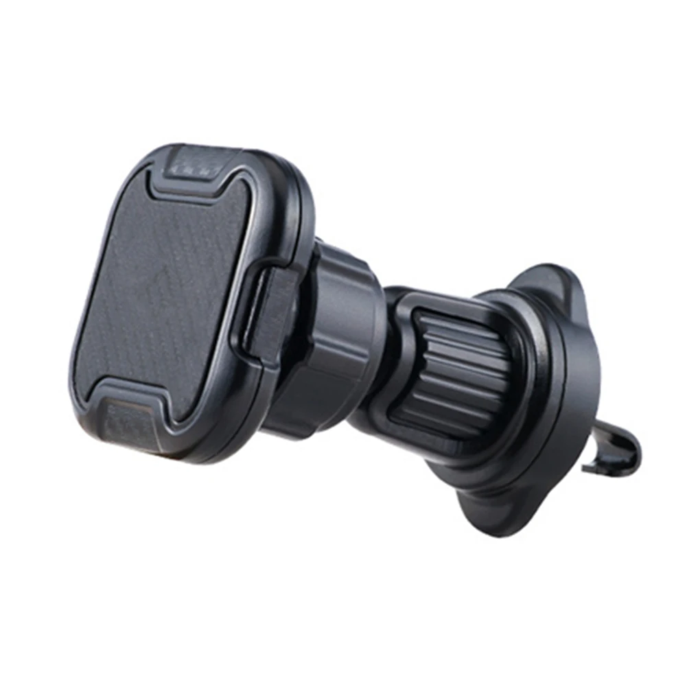 Magnetic Car Phone Holder Stand 360 Degree Rotating Bracket for Secure Grip Compatible with Most Vehicles One Handed Use