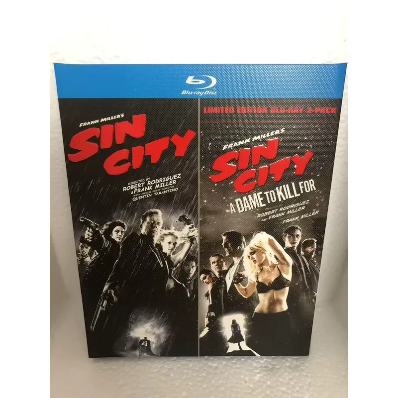 Blu-ray Sin City 1 and 2 Boxed Collector's Edition Movie Set
