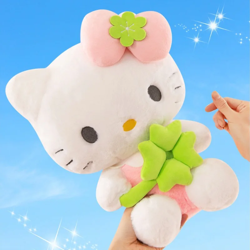 

30/40 см мультяшное животное клевер KT кошка плюшевая игрушка Hello Kitty мягкая кукла котенок кукла кошка плюшевая подушка подарки