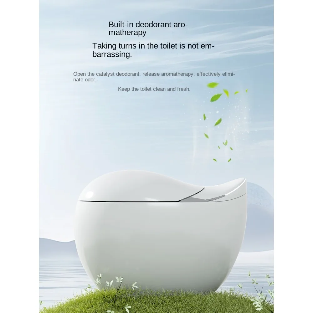 New Little Whale Home Smart Toilet Integrated Fully Automatic Built-in Bubble Shield Multifunctional Voice Toilet