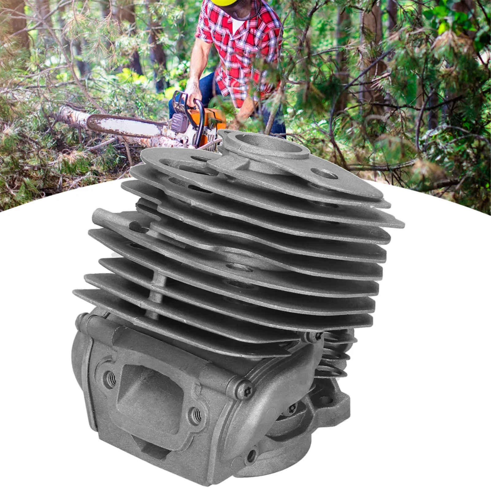 Поршень цилиндра Комплект поршня цилиндра Комплект поршня цилиндра для HUSQVARNA 555 560 562XP 575 35 58-05 Комплект запасных частей 46 мм