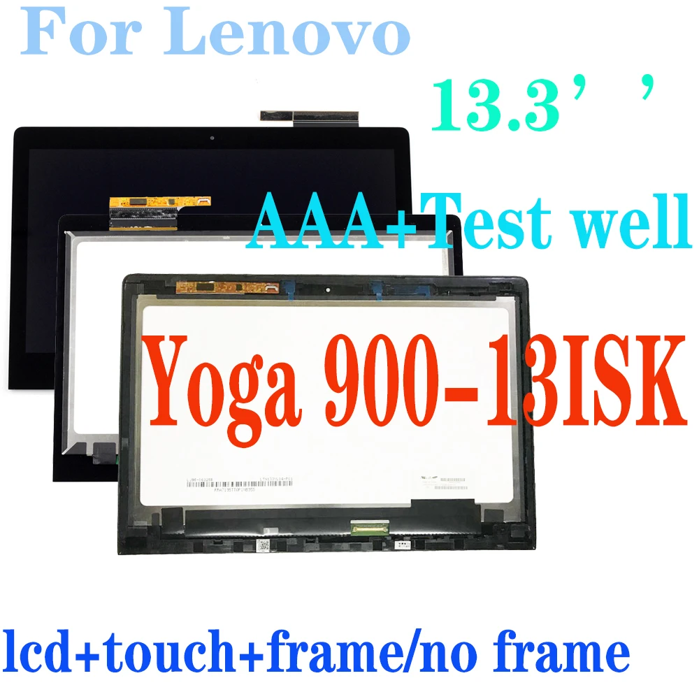 13.3 "LCD Ersatz Für Lenovo Yoga 900-13ISK LCD Display Touchscreen Digitizer Montage für Lenovo Yoga 900 LTN133YL05 LCD