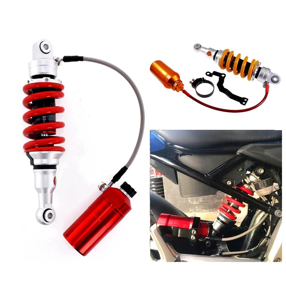 285mm Motorcycle Air Rear Shock Absorber Dual Damping Adjustable For Honda MSX CB190R  R3 TNT125 135 CF250SR RC390 GSX250R G310R