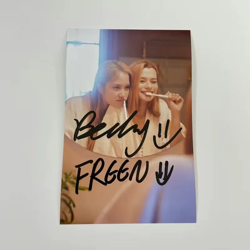 Freenbecky freen becky hdポスターサインサインサイン入り写真タイ