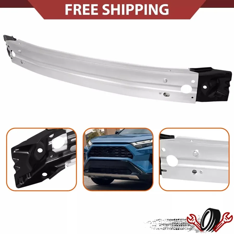 

Front Face Bar Reinforcement Impact Rebar Crossmember For 2019-2024 RAV4