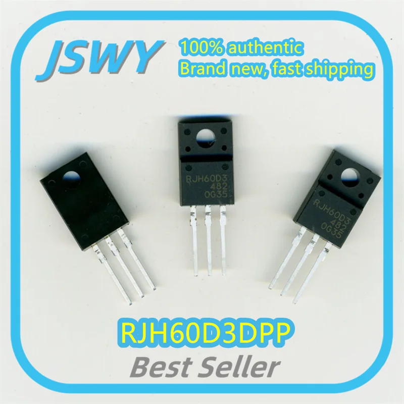 

(10/50pcs) RJH60D3DPP RJH60D3 TO-220F MOSFET Genuine stock, large inventory, brand new