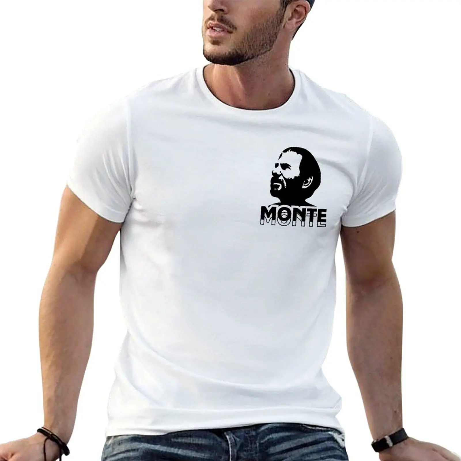 Monte Melkonyan. National Hero of Armenia T-Shirt t shirts with prints man t shirts for men anime tshirt T-shirt