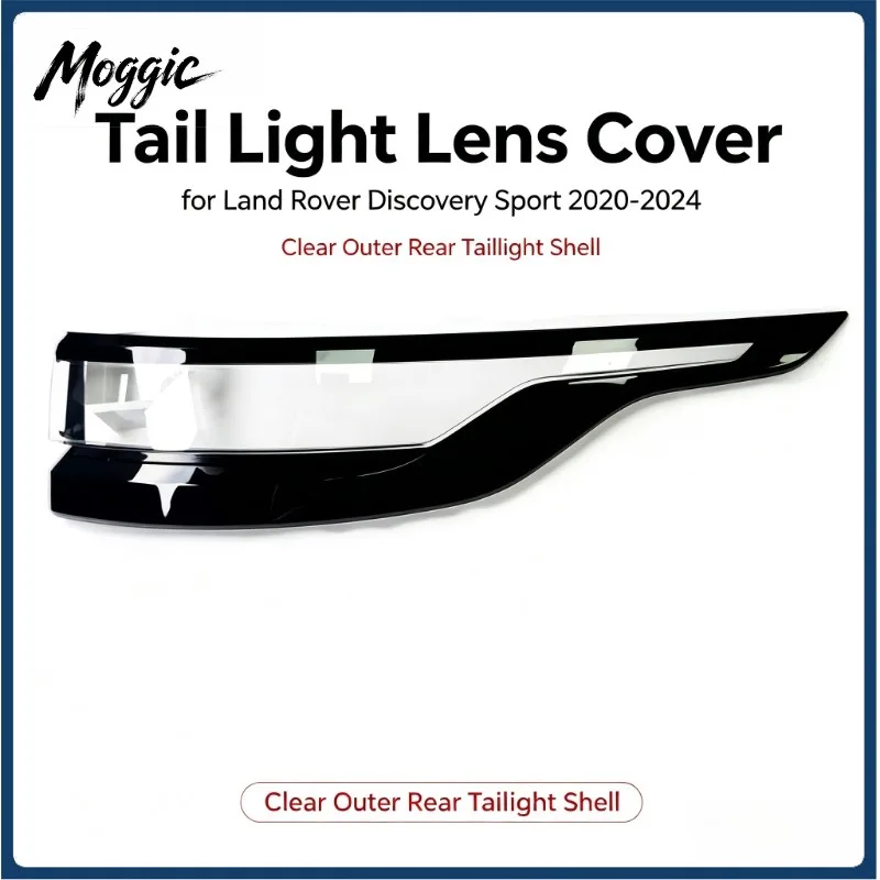 Moggic Rear Taillight Lens Cover For Land Rover Discovery Sports 2020 2021 2022 2023 2024 Left Right Replacement