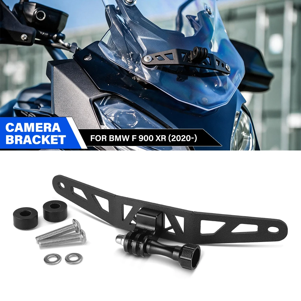 For BMW F900XR F 900 XR 2020-2026 Windshield Camera Mount Bracket For GoPro Action Camera Holder Support Bar Accessories