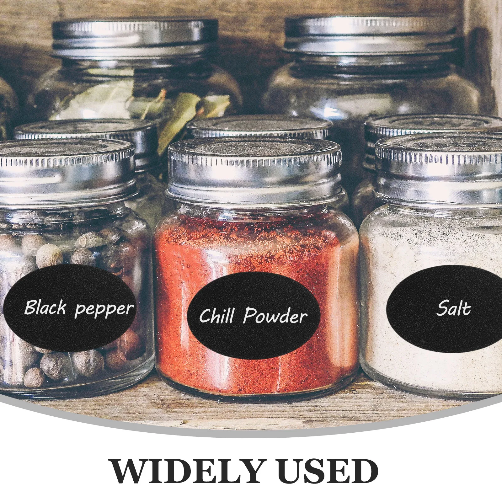 4 Sheets Writable Label Sticky Classification Stickers Name Tag Waterproof Erasable Replacement Blank Sticky Labels