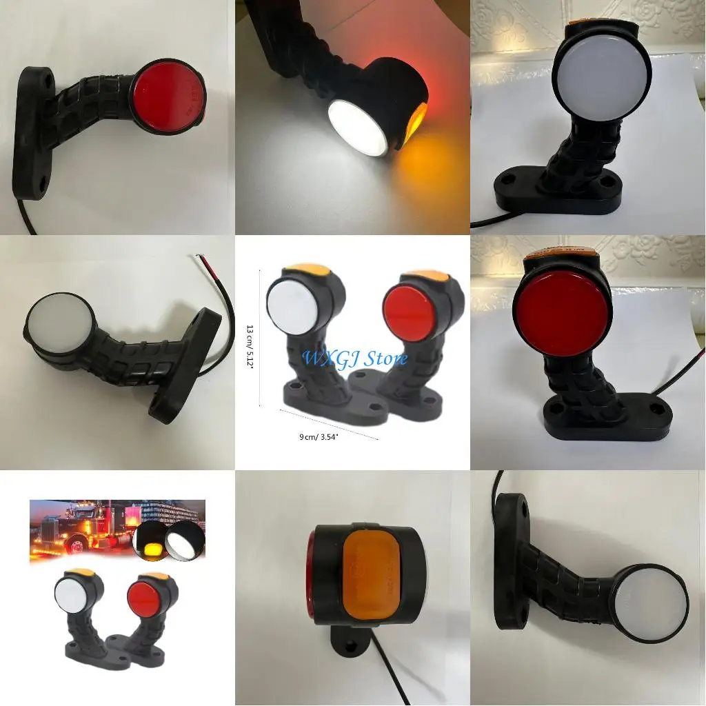 

37JE 15LED 12V 24V Trailer LED Side Marker Light Truck LED Lights Trailer Side Marker