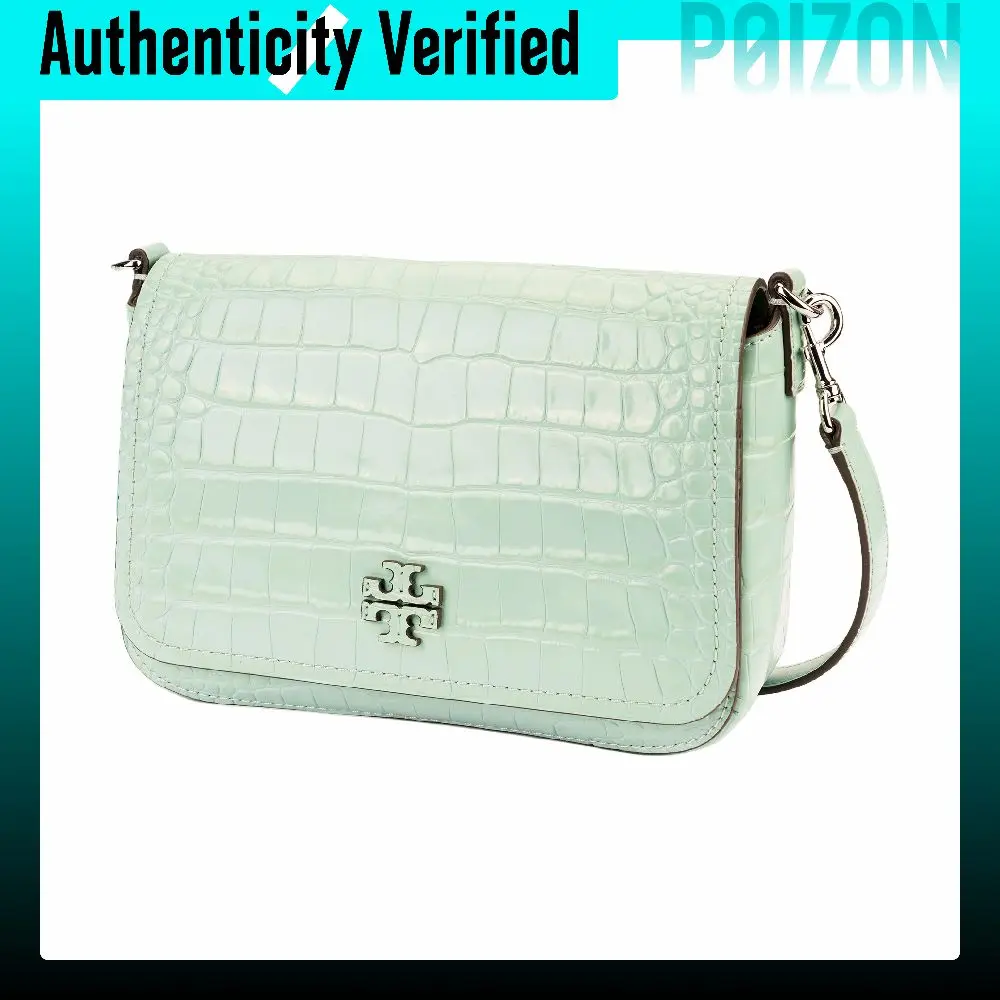 TORY BURCH Thea Flap Design Crossbody Bags Women's Green 153465-315