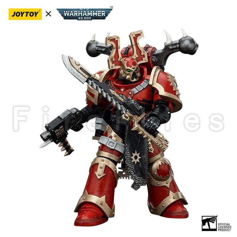 1/18 JOYTOY Action Figure 40K World Eaters Khorne Berzerker Anime Model Toy