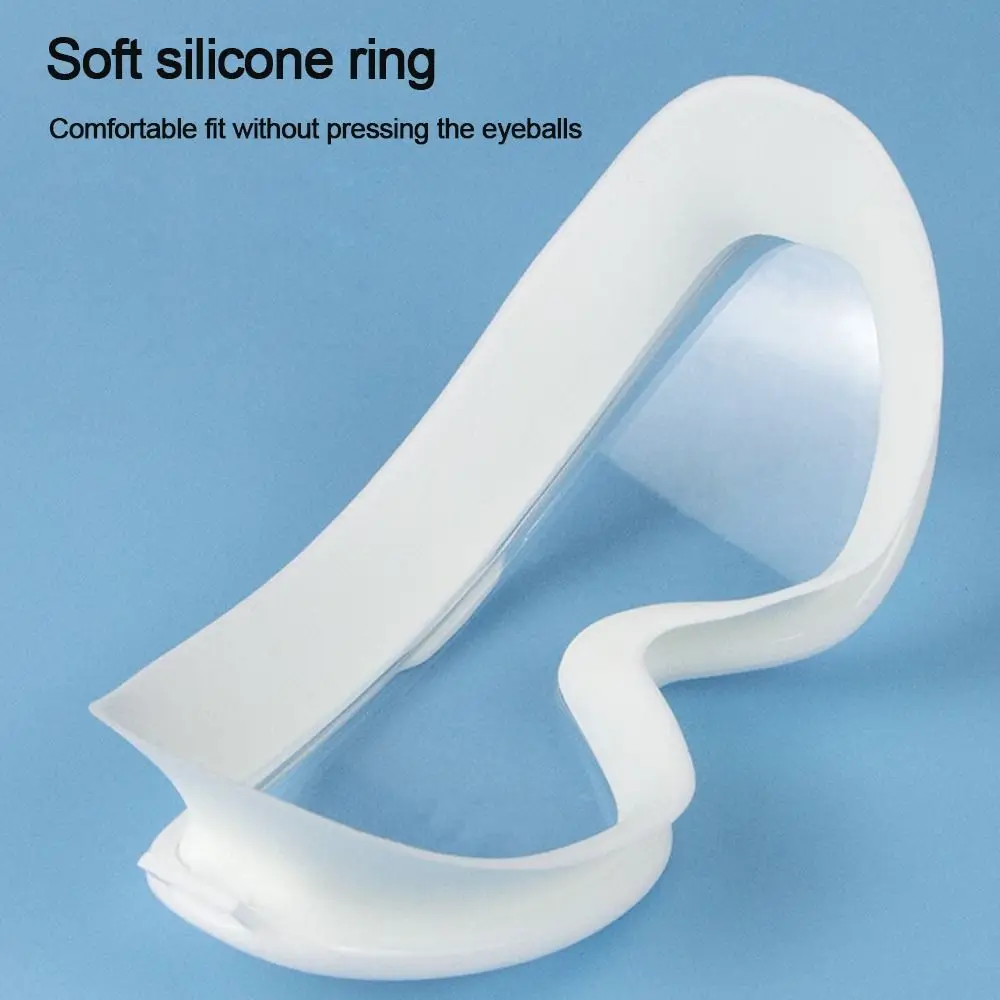 نظارات سباحة بإطار كبير مع سدادات أذن ، نظارات سباحة للأطفال مضادة للضباب ، نظارات شاطئ بحمام سباحة للأولاد والبنات #5