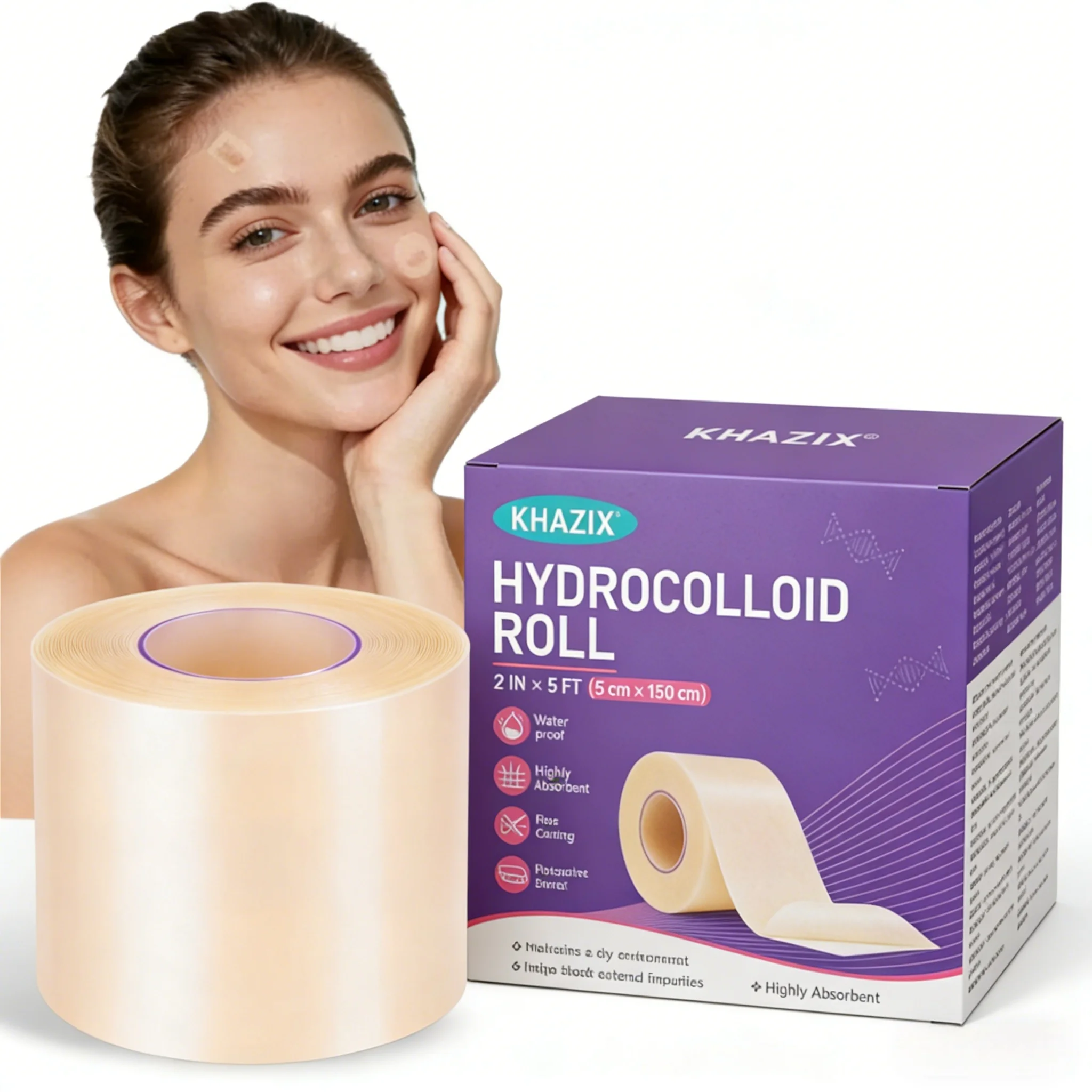 Skincare The Originote - 1 rouleau de pansement hydrocolloïde pour
