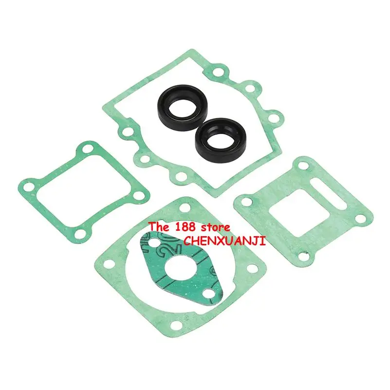 motorcycle Engine Gasket Set Kit Parts for 2 stroke 47cc 49cc MiniMoto Mini Dirt Pocket ATV Quad Moto Bike Motorbike