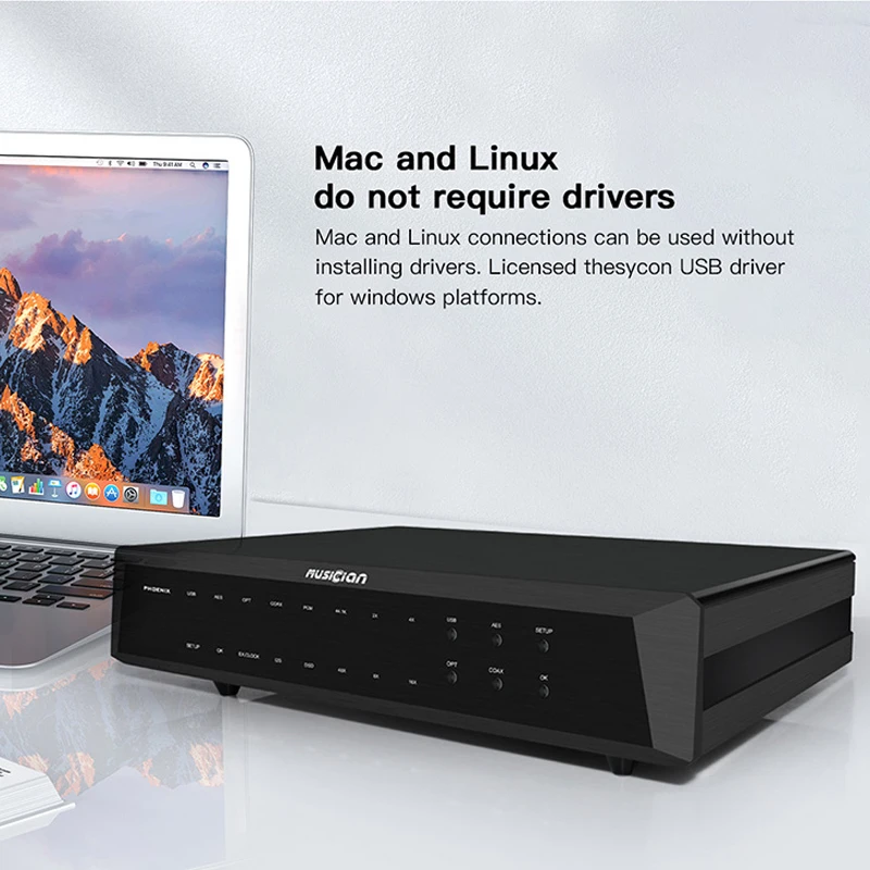 Músico phoenix i2s interface usb/óptico/coaxial/aes/eub/externo relógio entradas 24bits 768khz digital fpga interface