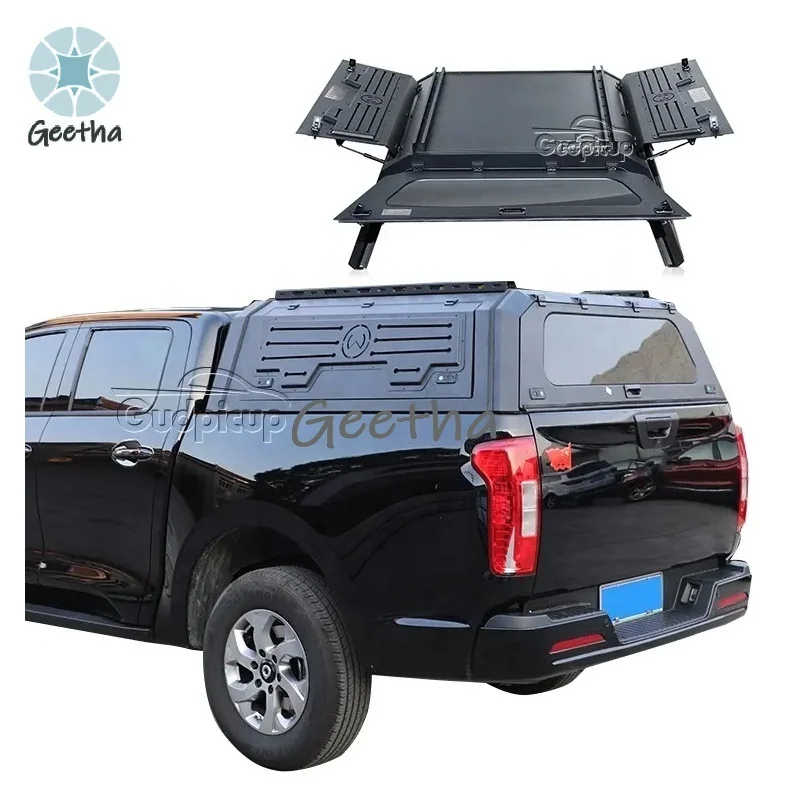 

For Pickup Truck Bed Canopy Lightweight Truck Hardtop Camper Great Wall Poer Wingle 5 Aluminum Canopy for Gwm Cannon Canopy