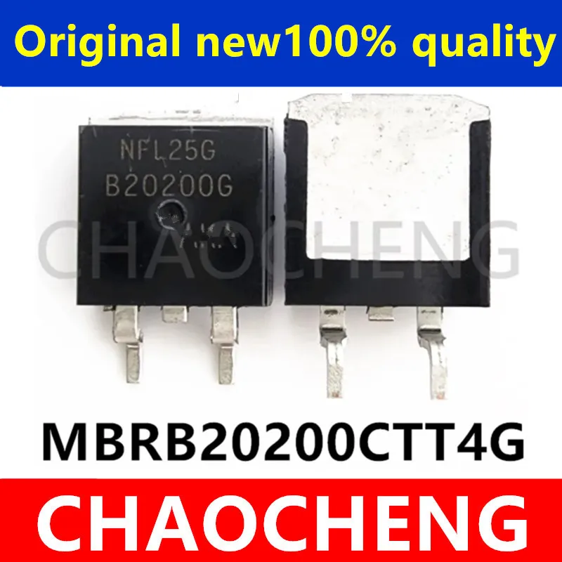 (2-5 uds) 100% nuevo chipset original MBRB20200CTT4G B20200G TO-263