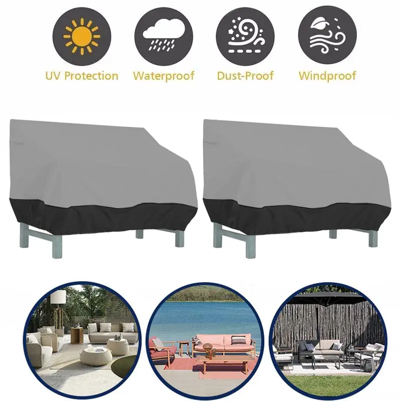 Outdoor Patio Furniture Chair Covers,Waterproof,Benchs Set Cover Sectional Sofa Set Cover,Garden Table and Chair Protector Cover