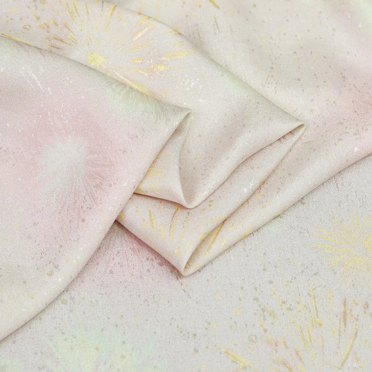 High Quality Sweet Dreams Colored Silk Pair Flower Chinese Traditional Costume Tea Clothing Cheongsam Cloth Designer Fabric