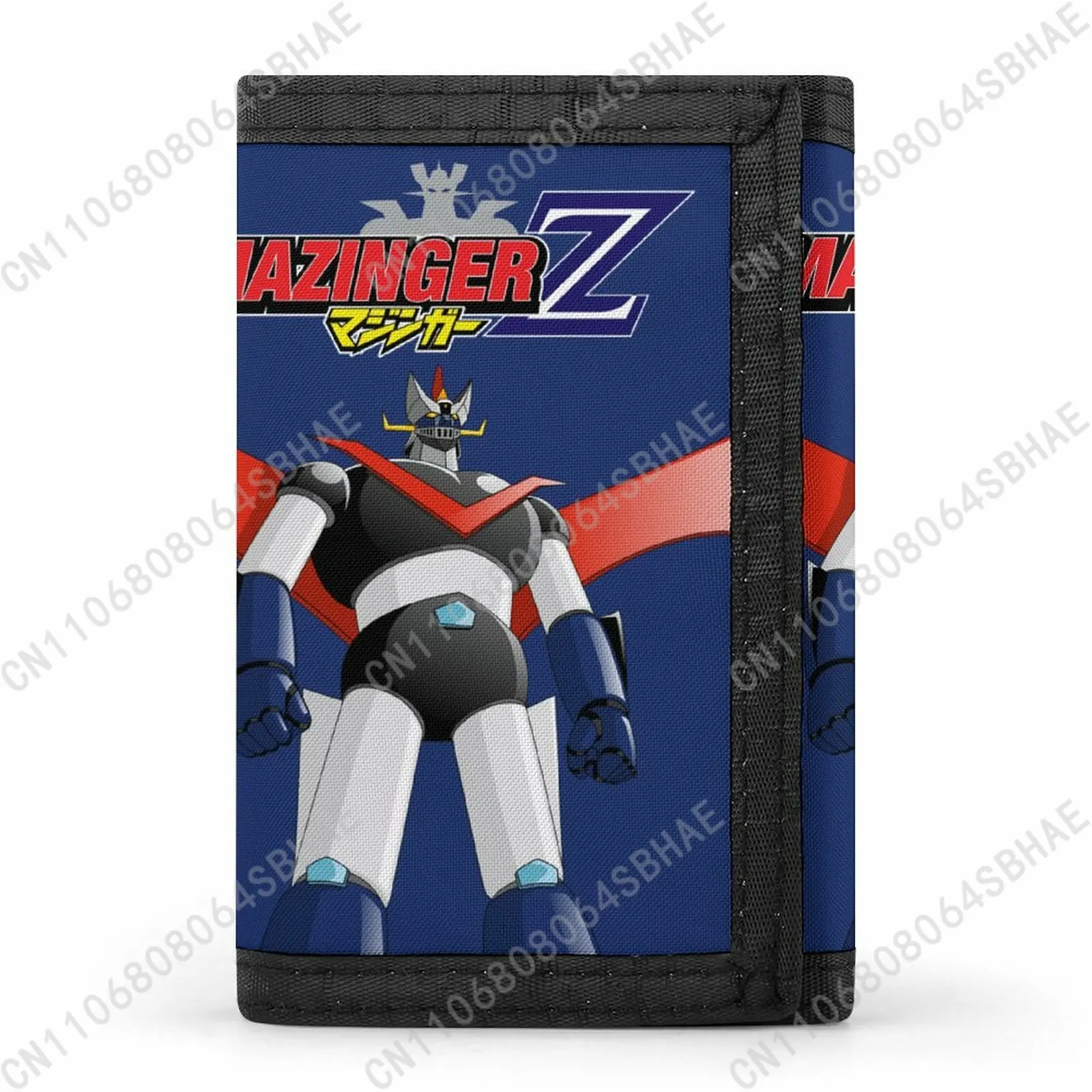 

Mazinger Z Trendy Tri Fold Wallet Teenage Girls Boys Slim 3 Fold Card Personalized Pattern Purse for School Daily Use