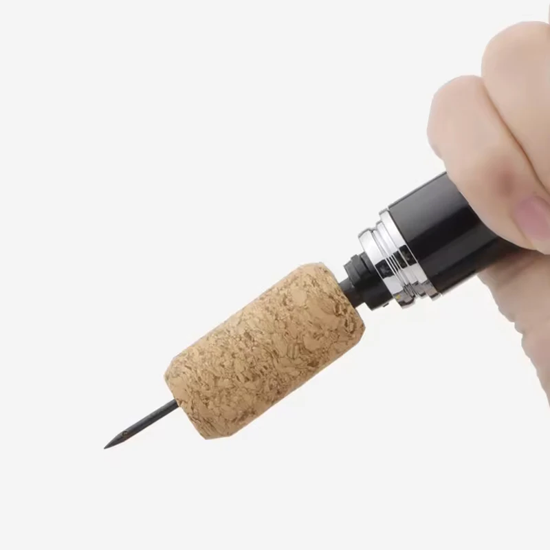 

Portable Handheld 2-in-1 Air Pressure Wine Opener with Air Pump And Cork Remover Foil Cutter Compact Desktop Cicerone for Party